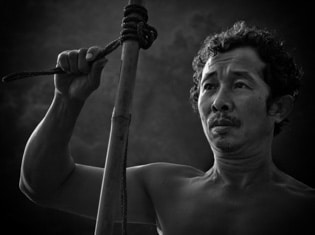fisherman, Laos